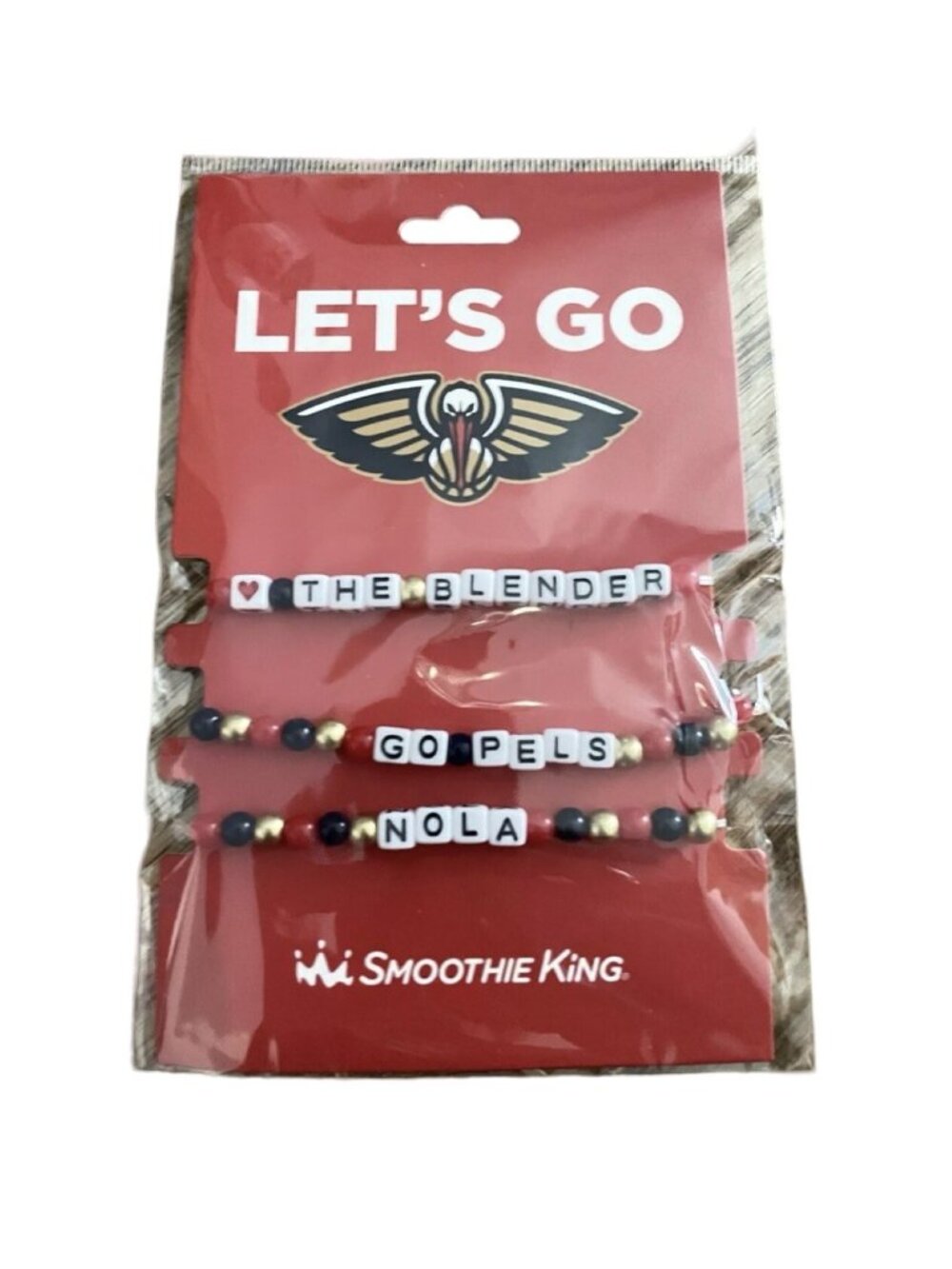 NEW! NBA New Orleans Pelicans Friendship Bracelets SGA Taylor Swift